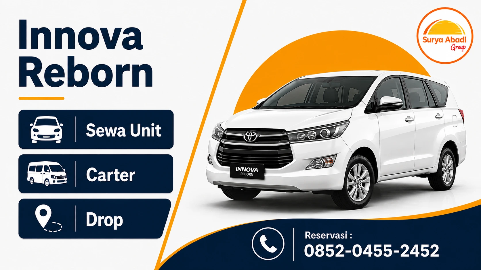 Sewa & Carter Innova Reborn